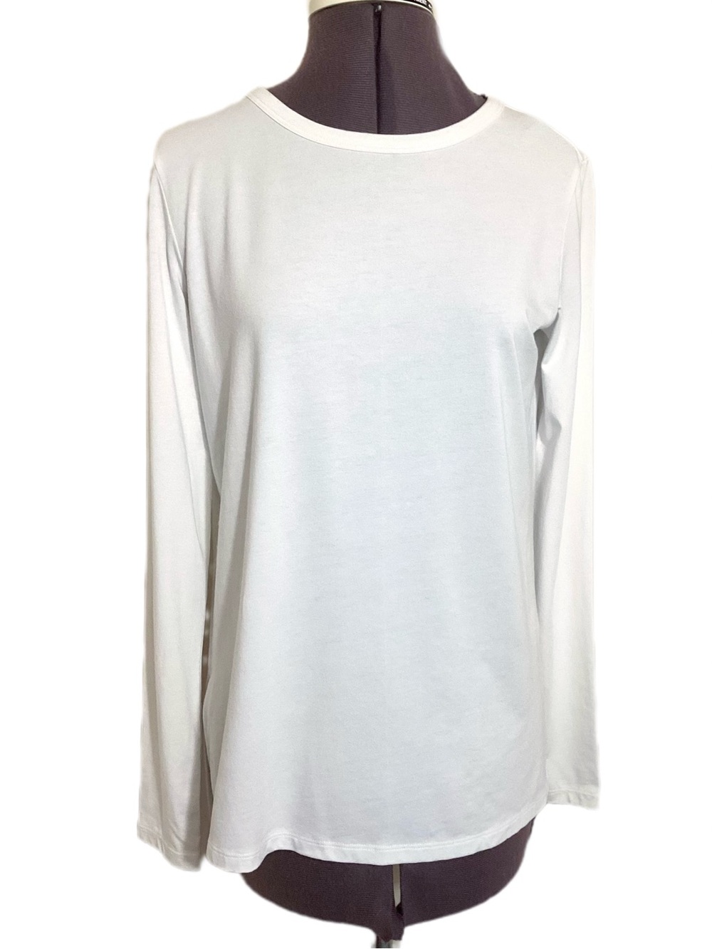 Theory Pima Cotton Crew Neck Boxy Top Size S